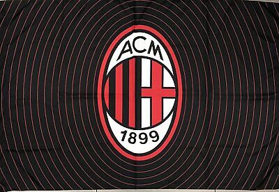 Campioni d'Italia rosso/nero AC Milan Bandiera Ufficiale 19° Scudetto 21-22 100x140cm 