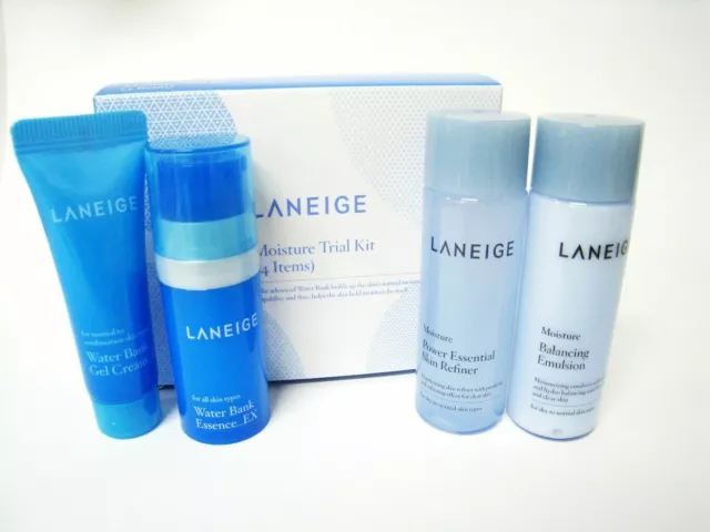 Laneige Moisture Trial it (4 items) 1. Essential Power Skin Refiner Moisture ...