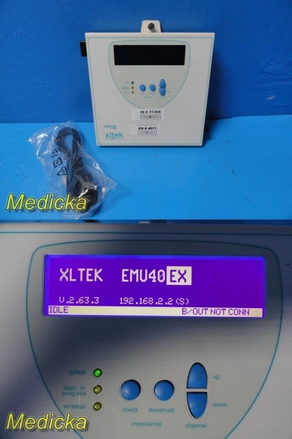 2016 Natus Xltek Ref 006550 Model EMU40EX Base Unit W/ Device Mount ~ 31368