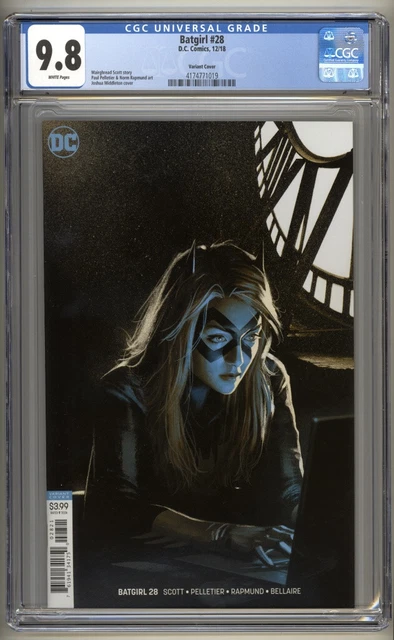 Batgirl #28 CGC 9.8 (2018) Joshua Middleton Variant Cover Highest Graded