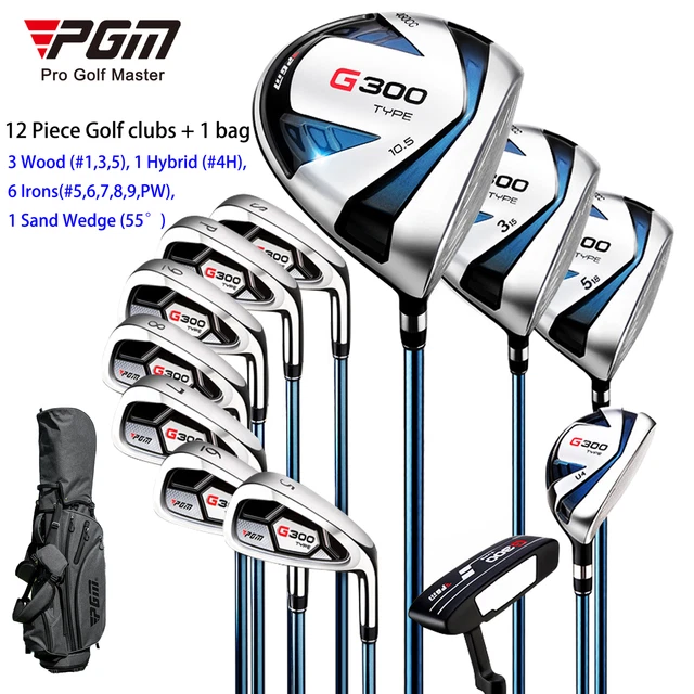 PGM MEN'S COMPLETE Golf Club Sets 12 Piece Golf clubs Right Hand with