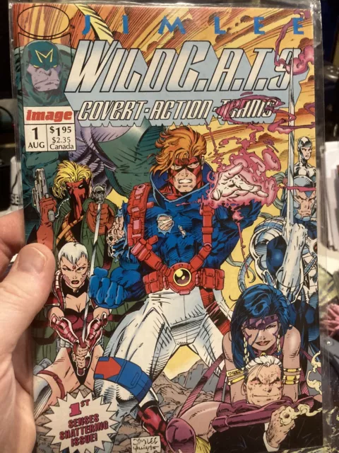 WILDCATS 1 NM COVERT ACTION TEAMS 1st WILDC.A.T.S. GRIFTER JIM LEE