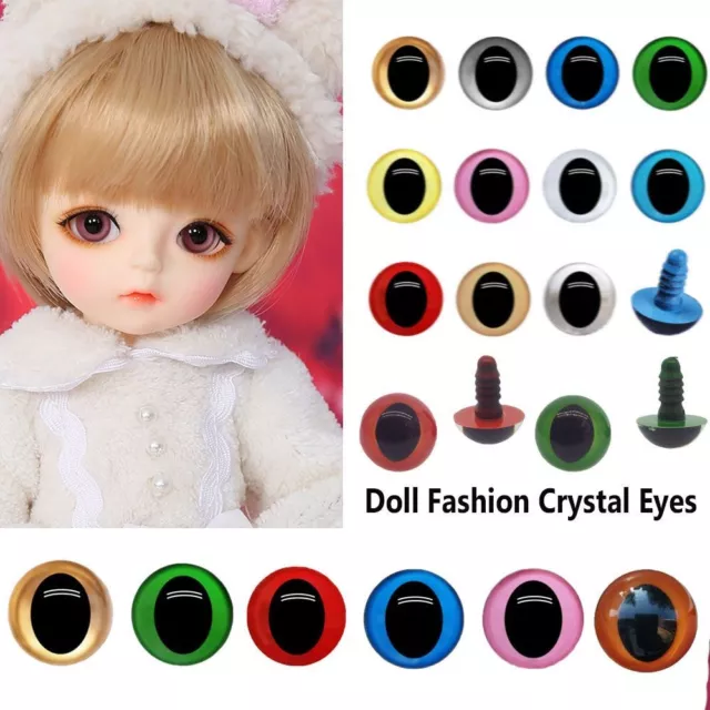 DIY Accessories Plastic Eyes Safety Animal Toy Eyeball Doll Making Crafts