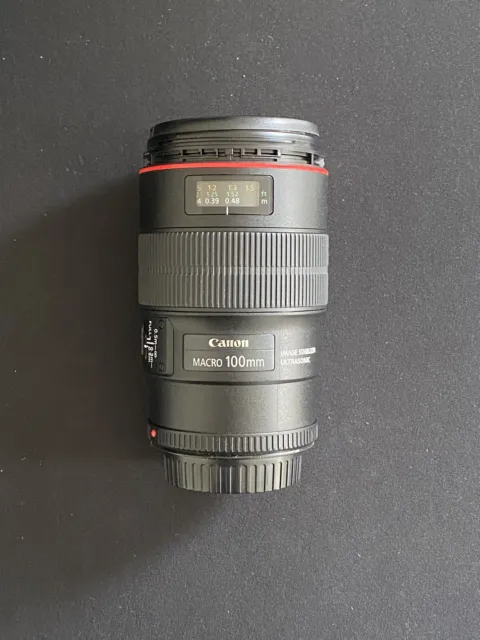 Canon EF 100mm f/2.8 EF IS L USM Lens
