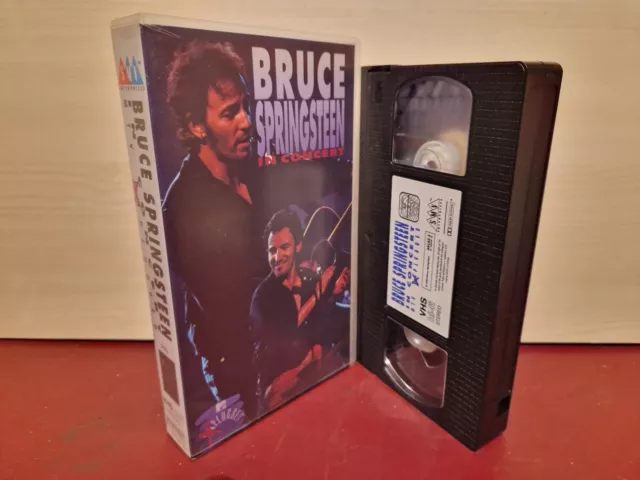 Bruce Springsteen In Concert - PAL VHS Video Tape (A139)