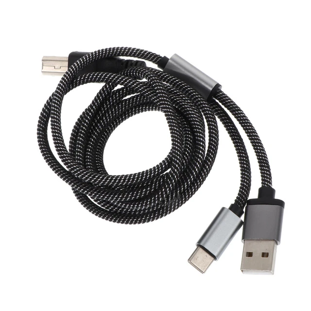 Cavo Stampante USB 3.0 60 Cm - Da USB A A USB B, Colore Blu, Adatto Per Hard Disk E Stampanti