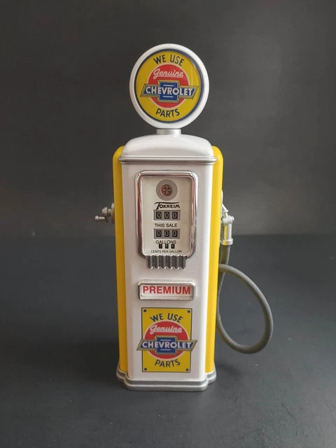 Gearbox Diecast 1950 Tokheim Gas Pump Replica Coin Bank Retro Limited Edition