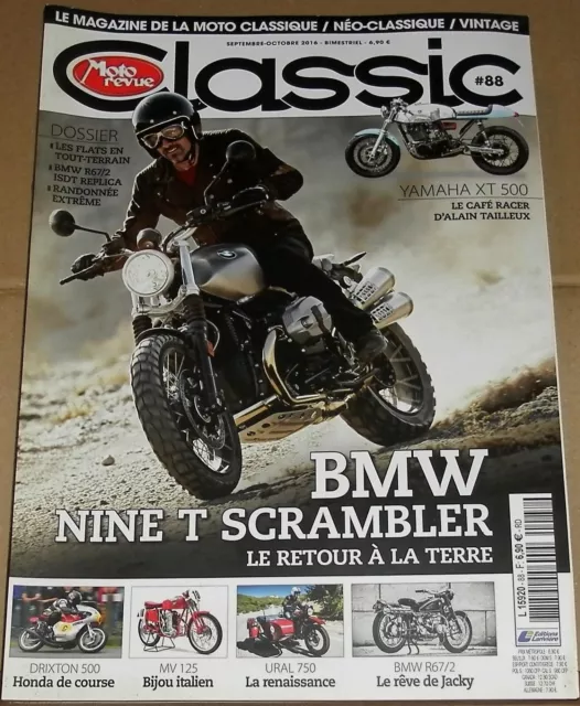 Ancien magasine Moto Revue Classic N°88 de 2016