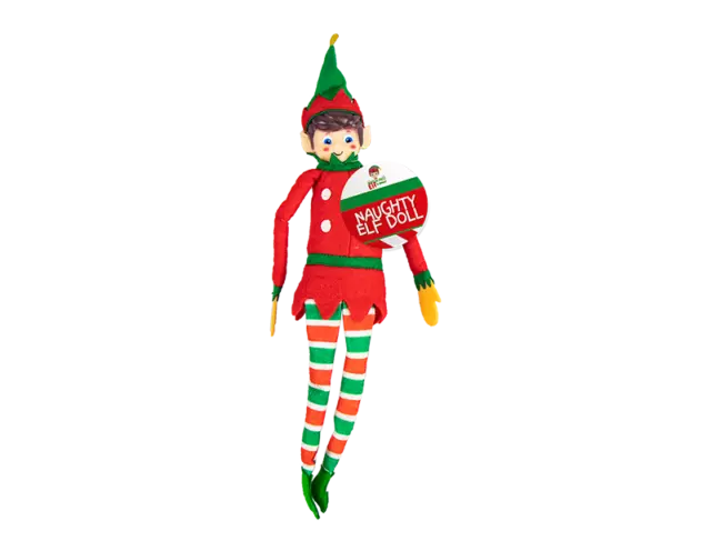 Naughty Long Leg Adult ELF Christmas Decoration Xmas Props Accessories Gift