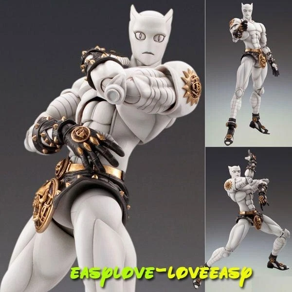 Jiumaocleu Killer Queen Action Figure - 16 cm Anime Figure Killer Queen Statue Model, Figura mobile in PVC con accessori, decorazione da tavolo da collezione fatta a mano