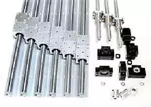 600mm x 1000mm CNC Router Ball Screw Kit 16mm Rails and BallScrews XYZ Travel 37