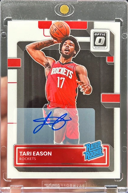 TARI EASON 2022-23 Donruss Optic #203 Rated Rookie Pink
