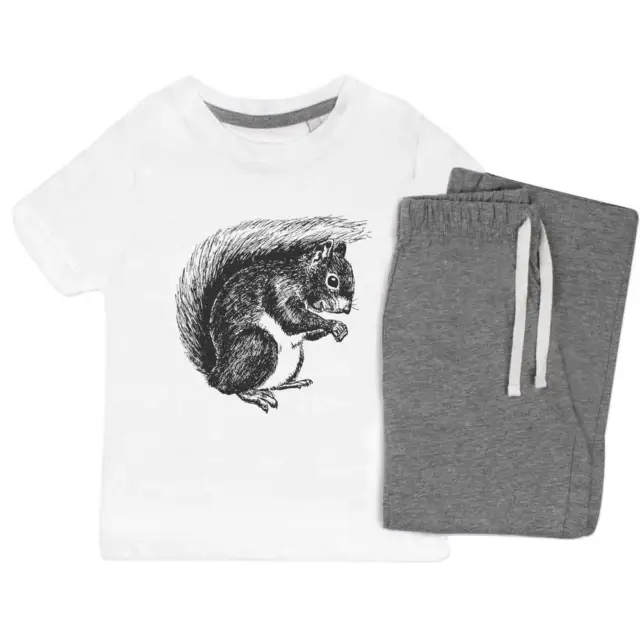 'Squirrel' Kids Nightwear / Pyjama Set (KP034516)