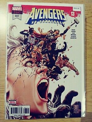 Avengers 687 Nm [Brooks Cover] Marvel Pa11-33