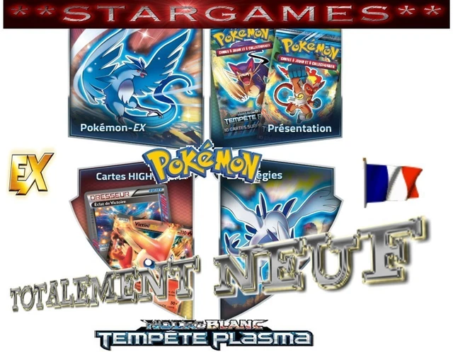 Pokemon Black & White Plasma Tempet (◕ ) Ex's / Unco / French Mint Trainer