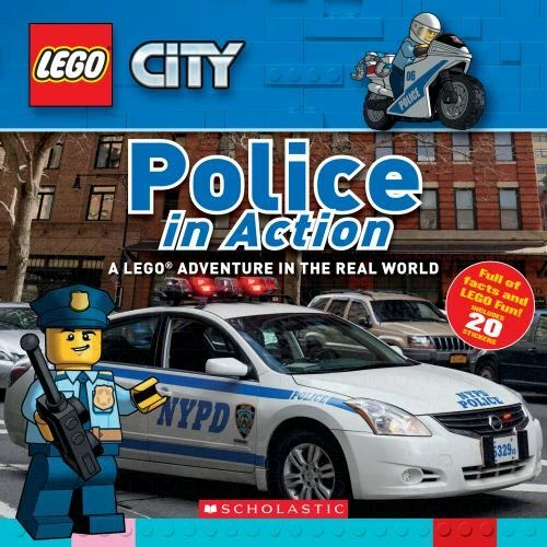 Police in Action [LEGO City Nonfiction]: A LEGO Adventure in the Real World , pa