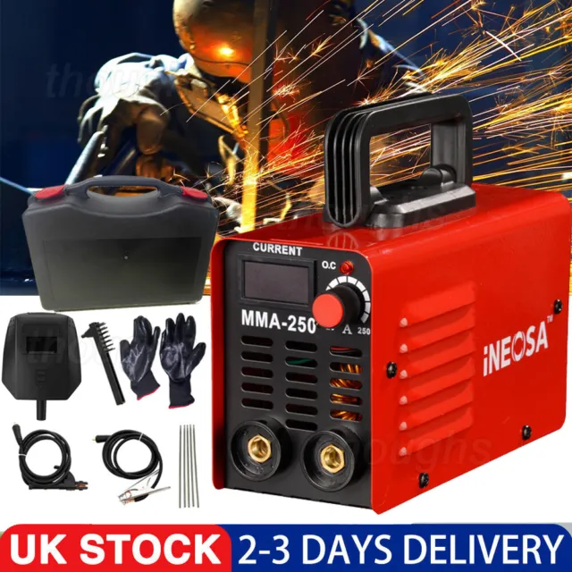 Portable MMA-250 Mini Stick Inverter Welder Electric Welding Machine Tool 220V