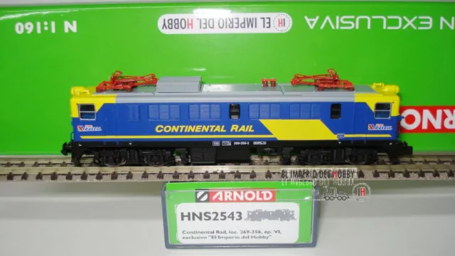 Arnold Continental Rail, Loc. 269  Exclusivo "El Imperio Del Hobby"  Ref Hns2543