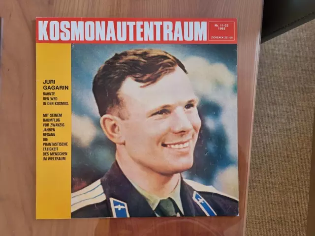 LP KOSMONAUTENTRAUM/ JURI GAGARIN (Zick Zack ZZ 100) mit Inlet - bitte lesen RAR