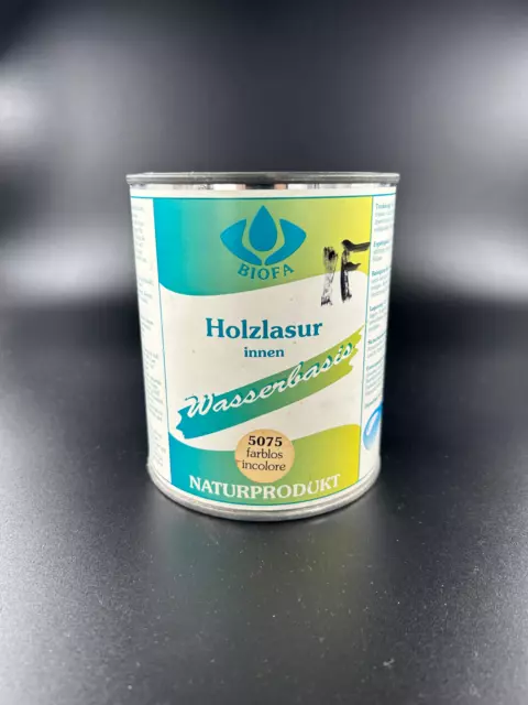 Biofa Holzlasur 5075, farblos, 0,75 Liter