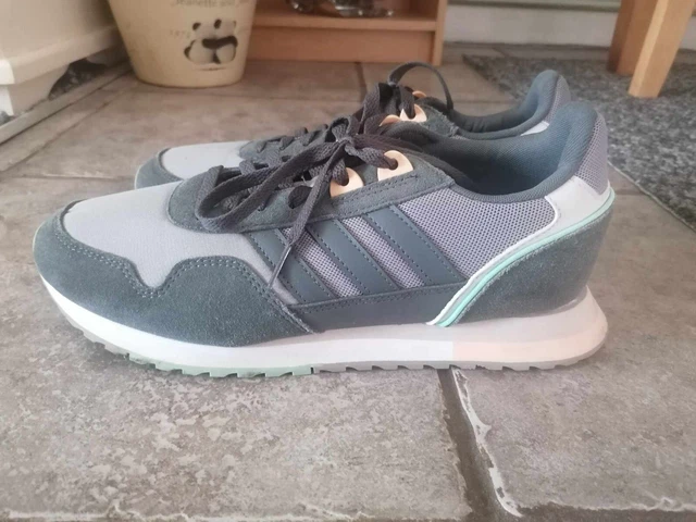 MENS ADIDAS 8K 2020 EH1429 Trainers Shoes Dark Grey UK 9 24.99