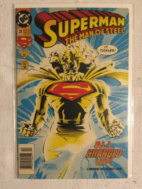 Superman: The Man of Steel #28 1993 VF+/NM DC Comics