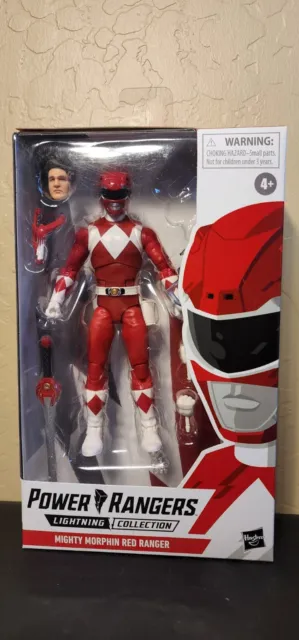 NEW Power Rangers Lighting Collection Mighty Morphin Red Rangers