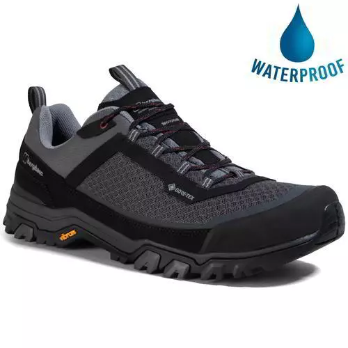 Berghaus Ground Attack GTX Mens Waterproof Walking Shoes Grey Size 8-13