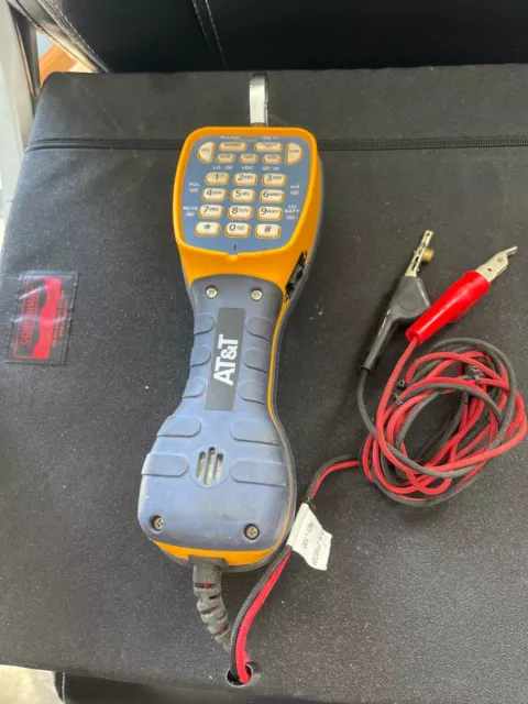 FLUKE NETWORKS TS44 PRO Telephone Test Set handset phone cable fiber buttset