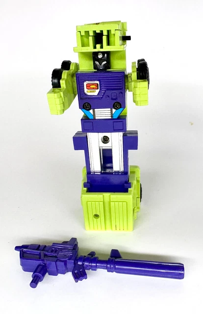 ORIGINAL TRANSFORMERS G1 - Mixmaster - Constructicons Devastator Figure ...