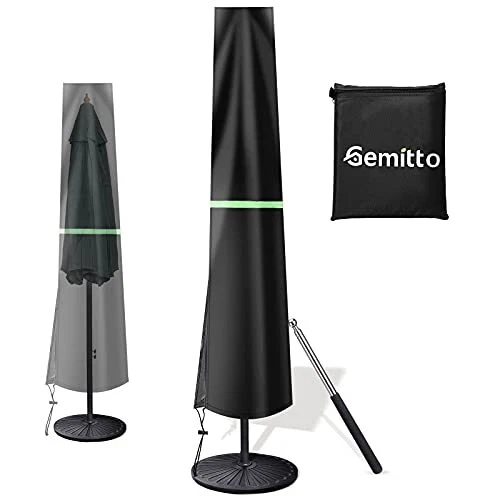 GEMITTO Couverture de Parasol Housse Protection pour Parasol Housse de Paraso...