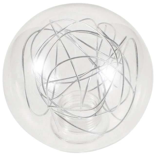 Lurrose Abat-jour Globe En Acrylique Blanc De Rechange Pour Lustre, Plafond, Suspension, Luminaires D'extérieur 15 Cm/9,5 Cm