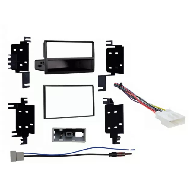 Fits Nissan Versa 2012-2013 Multi DIN Stereo Harness Radio Install Dash Kit