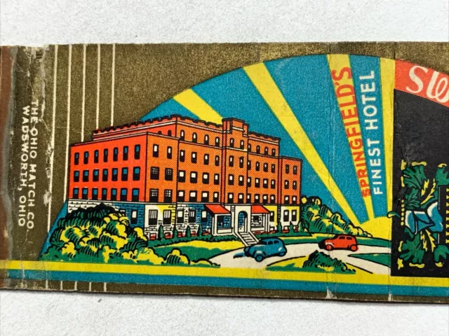MATCHBOOK COVER KENTWOOD Arms Golf Course Springfield Missouri 9.88