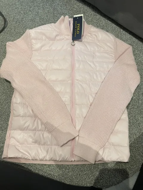 Girls Polo Ralph Lauren Zip up jacket Age 12-14 years BNwT small mark as shown