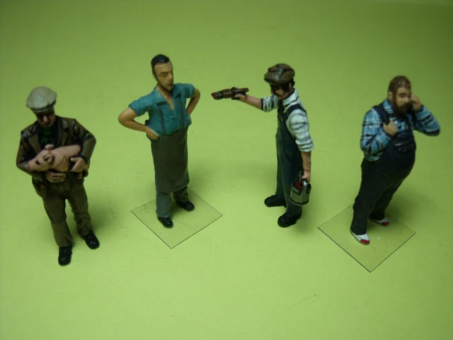 Set De 4 Figurines 1/43 - Cirque Pinder 'Le Spectacle' VROOM, à Peindre (occasion)