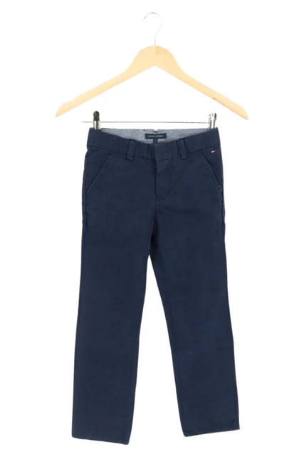 Tommy Hilfiger pantaloni di stoffa bambini blu taglia 8Y