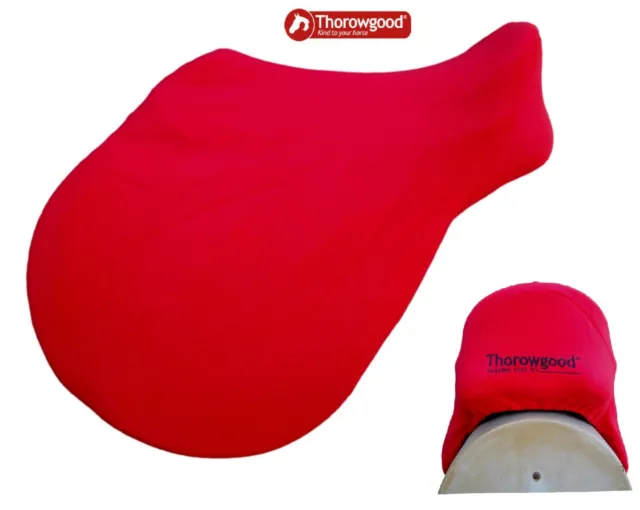 FLEECE SADDLE COVER THOROWGOOD  Fits GP Dressage Jumping  16.5" To 18" Saddles