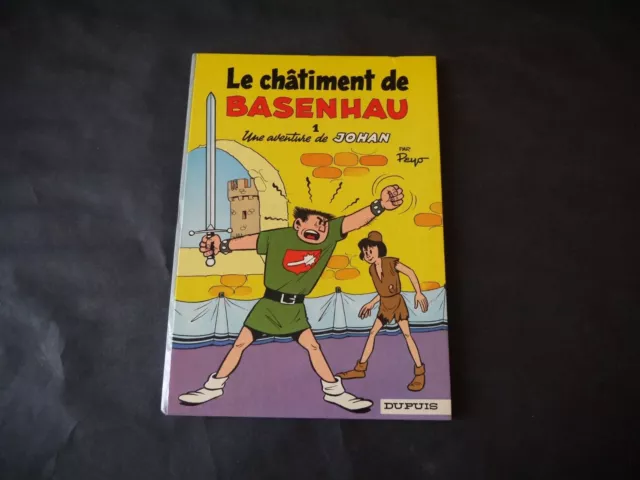 Peyo Johan Et Pirlouit N° 1 Le Châtiment De Basenhau 1Ere Edition Cartonnée 1968