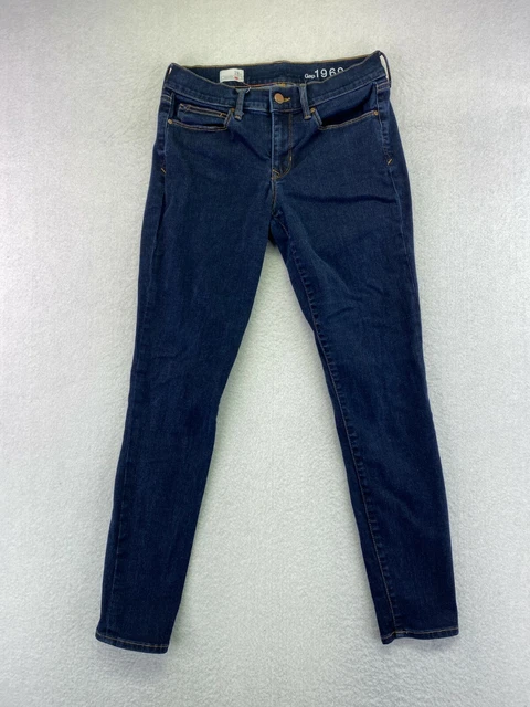 JEAN LEGGING ORDINAIRE femme Gap 1969 28 denim lav fonc EUR 16