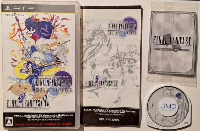 Final Fantasy IV Complete Collection Sony PSP NTSC-J Japanese CIB US SELLER