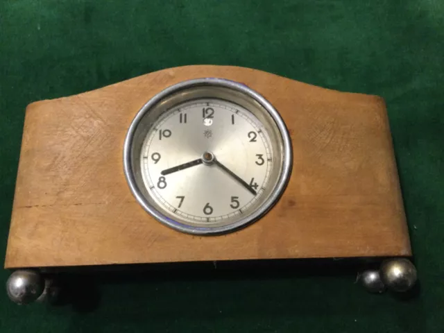 Orologio Da Tavolo Scrivania Meccanico.vintage.da Revisionare