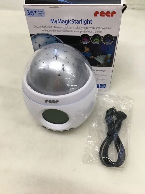 Reer 52050 MyMagicStarlight luz para dormir proyector de estrellas función de música