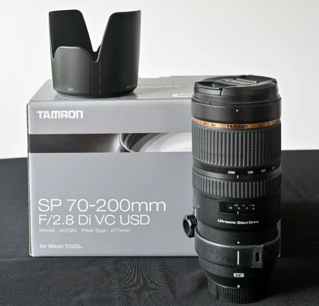 Tamron SP 70-200 mm f/2.8 Di VC USD  für Nikon F OVP, sehr guter Zustand