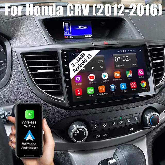 Honda CRV Apple Carplay / Android Auto 10