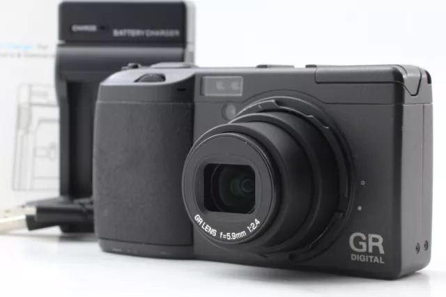 [ Near MINT ] Ricoh GR Digital 8.1MP Black Compact Digital Camera From JAPAN