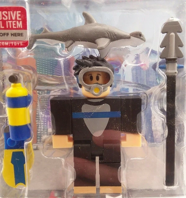 ROBLOX ACTION COLLECTION - Fish Simulator: Diver Figure Plus Exclusive ...
