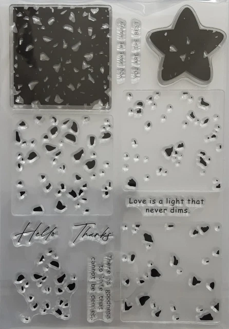 Klare Stempelsets - Papierhandwerk - Scrapbooking - verschiedene Designs (#05)