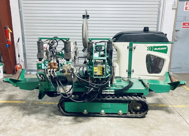 Mcelroy Tracstar 618 Pipe Fusion Machine 6" - 18" High Force Hydraulic Clamping Mcelroy Tracstar 618 Pipe Fusion Machine 6" - 18" High Force Hydraulic Clamping
