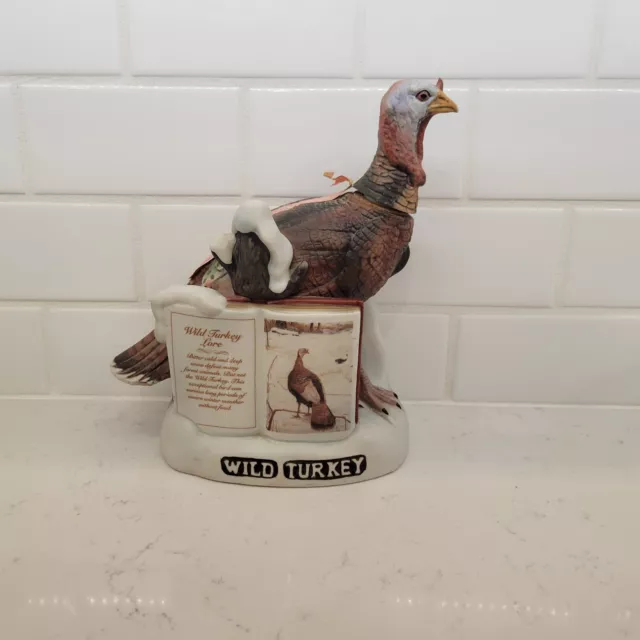 1980 WILD TURKEY Series II No. 2 Wild Turkey Lore Whiskey Decanter